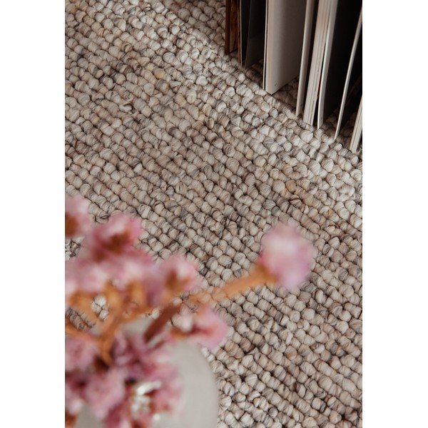 Szarokremowy dywan odpowiedni do prania 80x150 cm Rocco Dark Cream – Elle Decoration-image-4