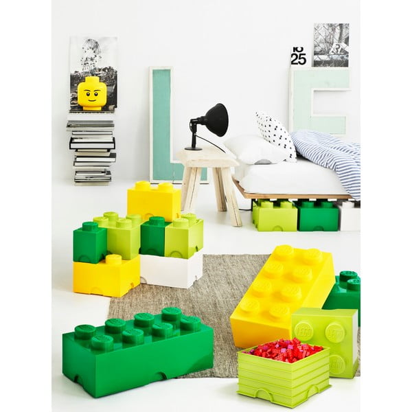 Czarny kwadratowy pojemnik LEGO®-image-3