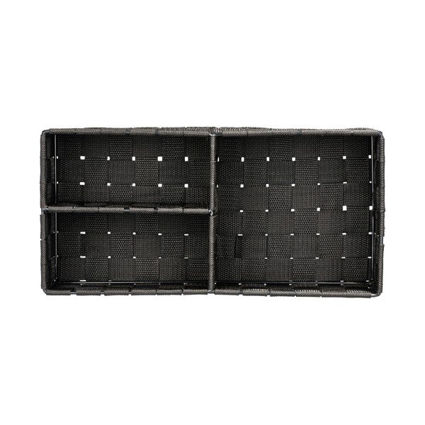 Czarny organizer z 3 przegródkami Wenko Adria-image-1