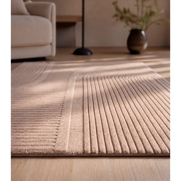 Beżowy dywan odpowiedni do prania 160x230 cm Pompei 1612 – Ayyildiz Carpets-image-3