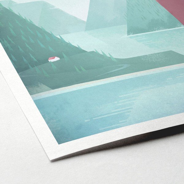 Plakat Travelposter Norway, 50 x 70 cm-image-2