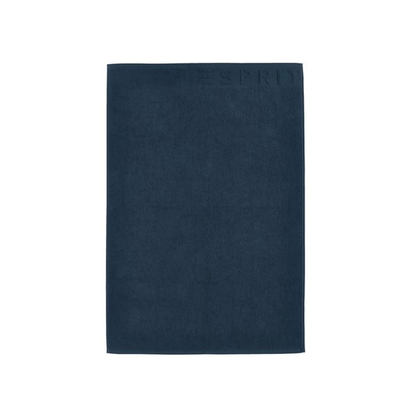 Dywanik łazienkowy Esprit Solid 60x90 cm, ciemnoniebieski