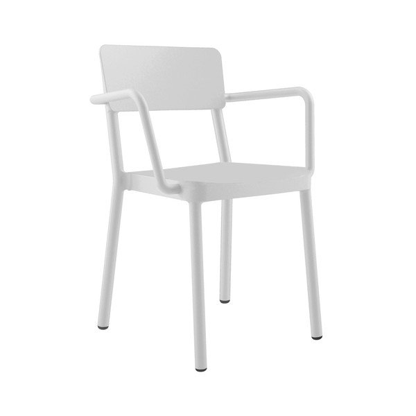 Zestaw 2 białych foteli ogrodowych Resol Lisboa-image-1
