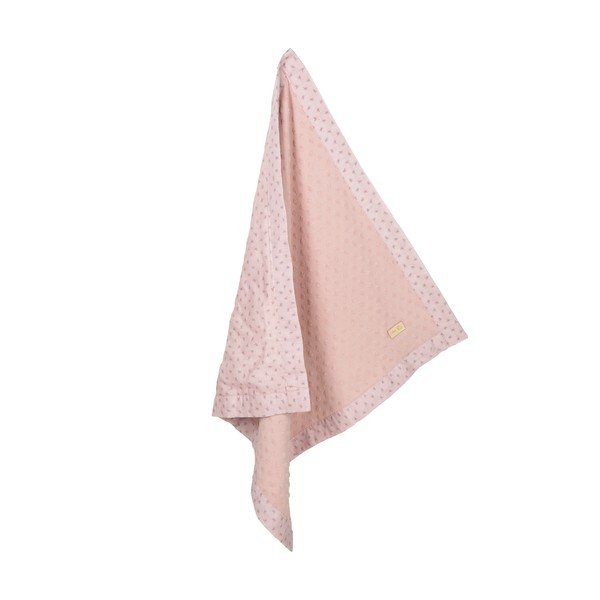 Różowy koc dziecięcy 80x80 cm Lil Planet – Roba-image-4