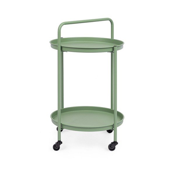 Stalowy barek na kółkach ø 44,5 cm Austin – Yes Everyday-image-1