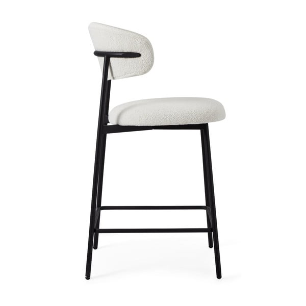 Białe hokery zestaw 2 szt. (wysokość siedziska 65 cm) Diana – Furnhouse-image-1
