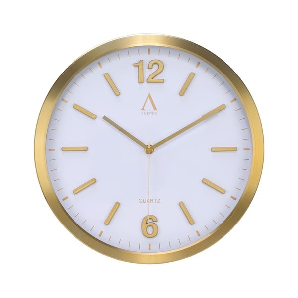 Zegar ścienny Goldie, 30.5 cm