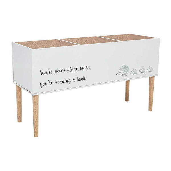 Biały regał dziecięcy 90x50 cm Salam – Bloomingville Mini-image-3