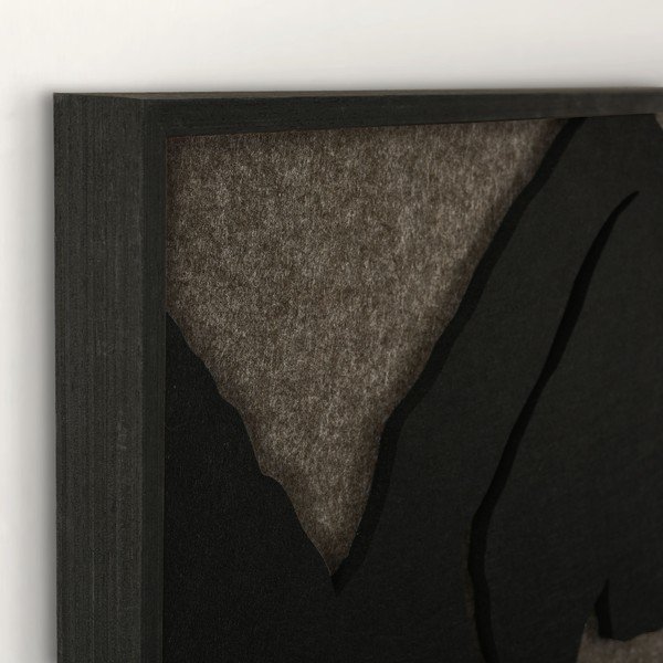 Obraz 3D z ramą w zestawie/akustyczny 90x120 cm Silent Shadows 1 – Malerifabrikken-image-2