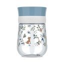 Jasnoniebieski plastikowy kubek dla dzieci 300 ml Forest Friends by Little Dutch – Mepal
