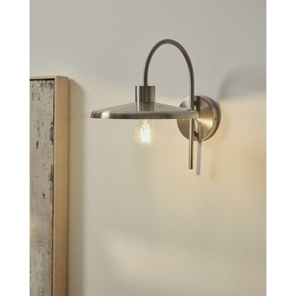 Kinkiet w kolorze srebra ø 27 cm Nuvira – Kave Home-image-1