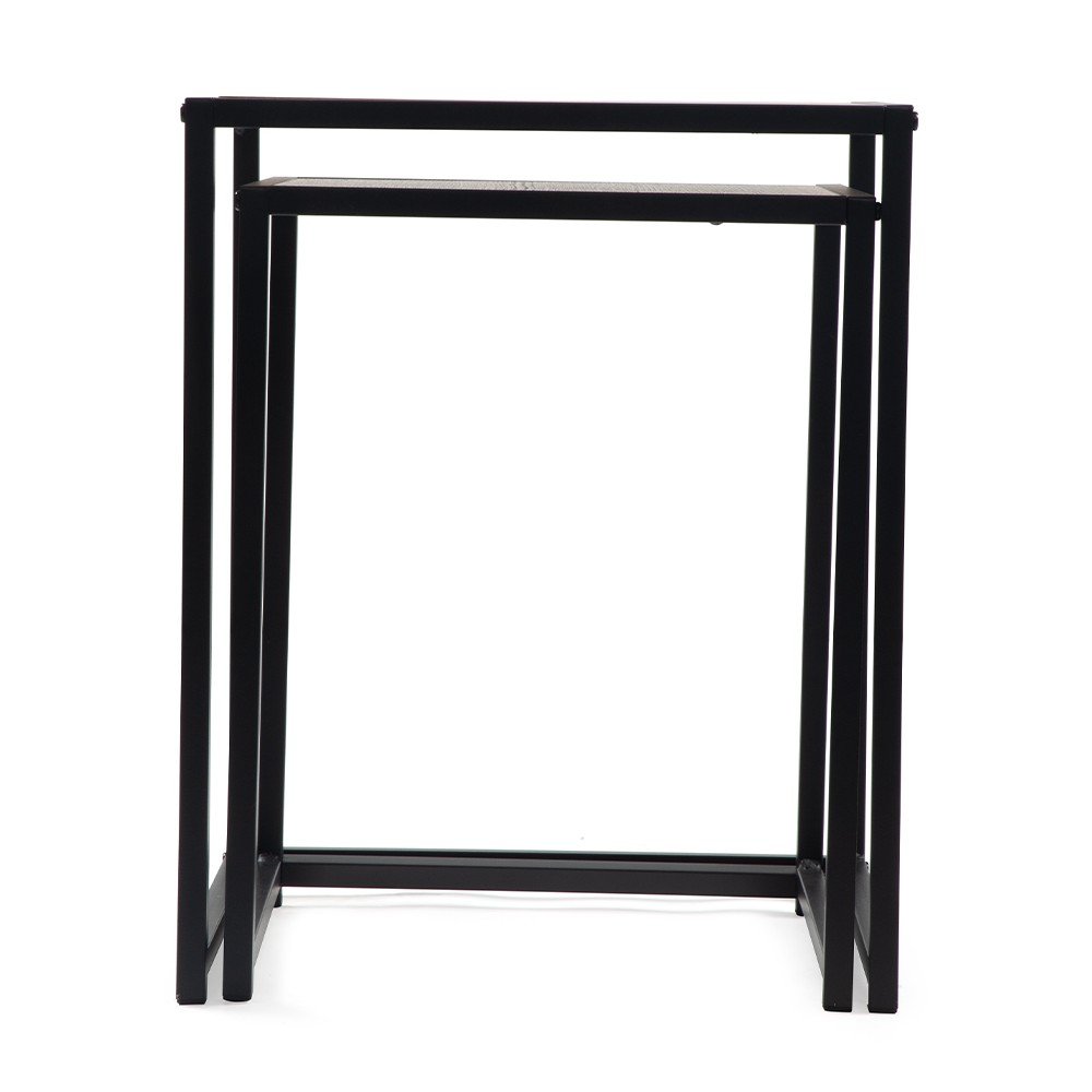 Stoliki w dekorze dębu zestaw 2 szt. 38x38 cm Noah – Bonami Essentials (zdjęcie 9)