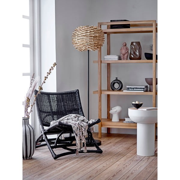 Czarny kamionkowy wazon Bloomingville Baldvin-image-1