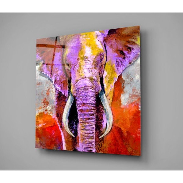 Szklany obraz Insigne Revenge of the Elephant, 40x40 cm-image-3