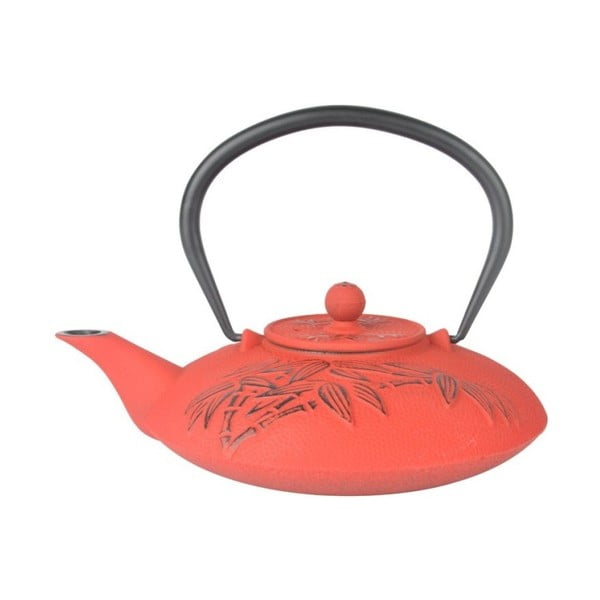 Czerwony dzbanek na herbatę z żelaza Bambum Mate, 720 ml