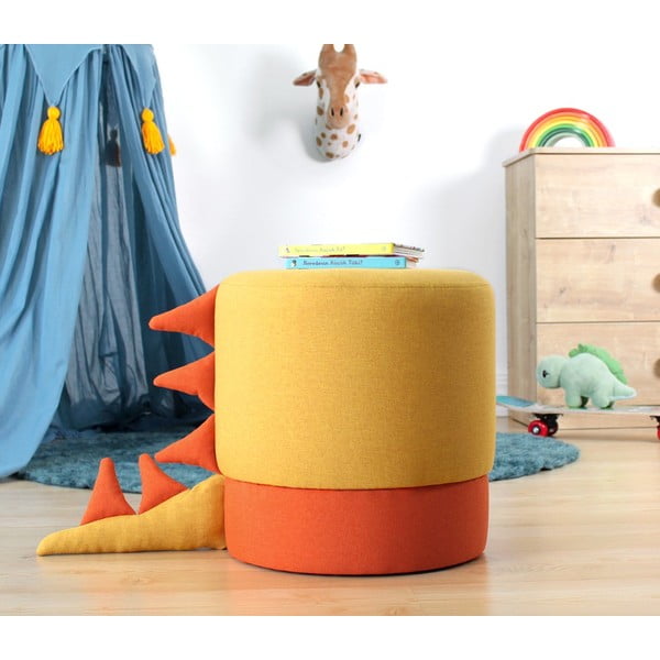 Żółty puf dziecięcy Moouv – Artie-image-2