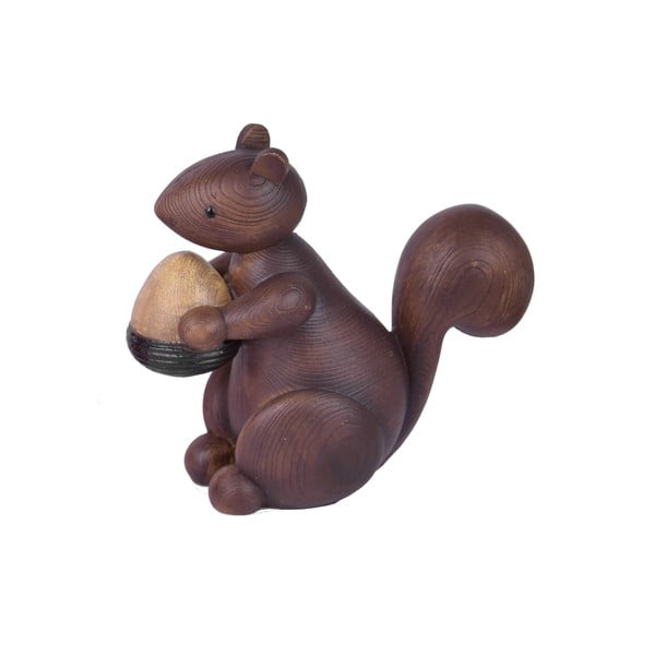 Świąteczna dekoracja w kształcie wiewiórki Ego Dekor Squirrel, wys. 12 cm