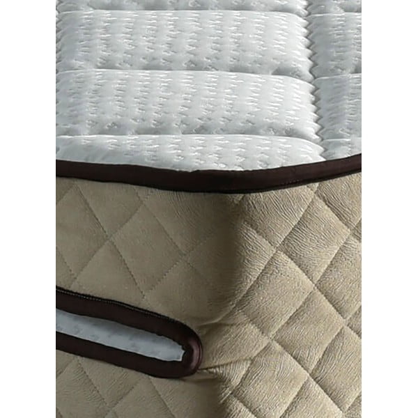 Średnio twardy piankowy materac składany 90x200 cm Supreme – Kalune Design-image-1