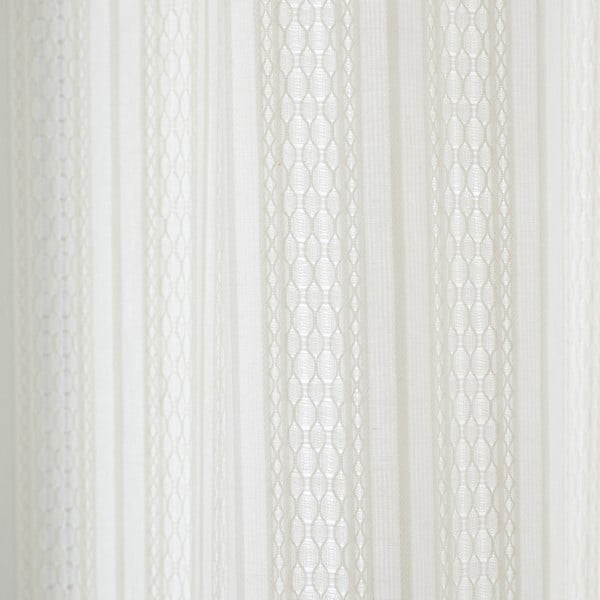 Biała bawełniana firanka 140x122 cm Zofia Broderie Anglaise – Pineapple Elephant-image-2