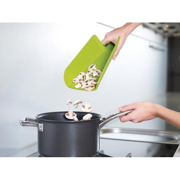 Zielona składana deska do krojenia Joseph Joseph Chop2Pot Mini-image-2