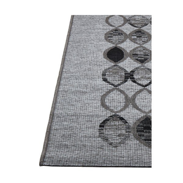 Wytrzymały dywan odpowiedni na zewnątrz Floorita Ethnic Grey, 160x230 cm-image-4