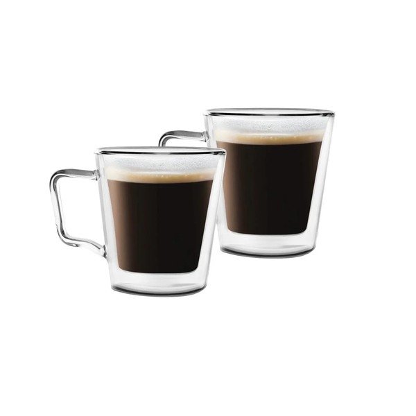 Komplet 2 szklanek z podwójną ścianką Vialli Design Joey, 250 ml