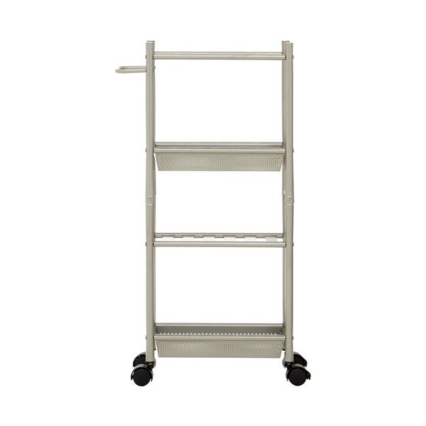 Metalowy barek na kółkach 16x40 cm Dara – Premier Housewares-image-4