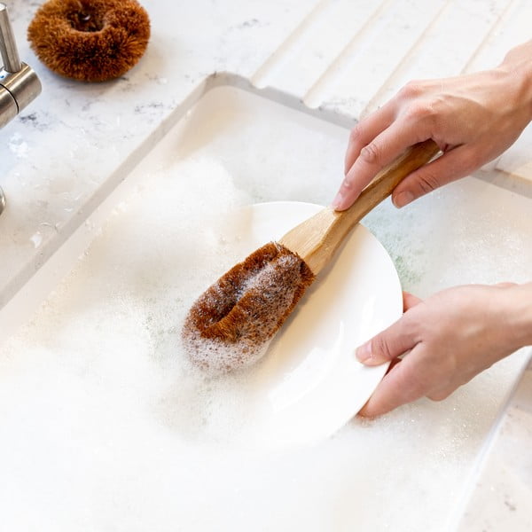 Bambusowa szczotka do mycia naczyń Kitchen Craft Natural Elements-image-2