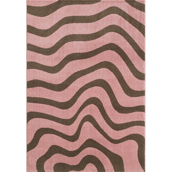 Różowy/brązowy dywan 160x230 cm Aurora – ESTE