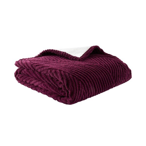 Ciemnofioletowa narzuta 230x220 cm Heat Buddy Super Thermal – Catherine Lansfield