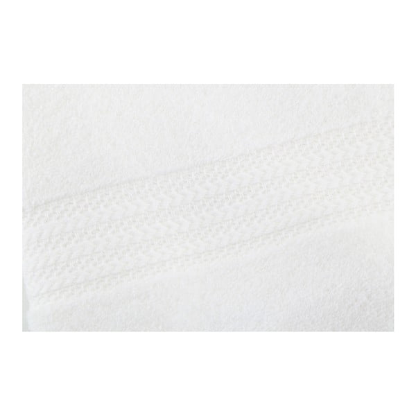 Biały ręcznik z czystej bawełny Foutastic, 30x50 cm-image-2