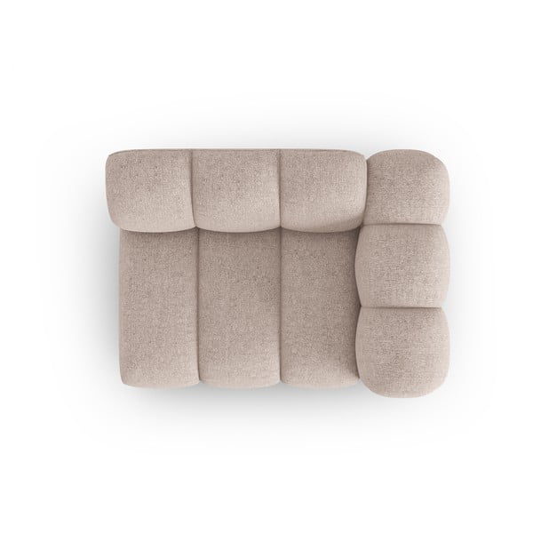 Beżowy moduł sofy (prawostronny) Lupine – Micadoni Home-image-3