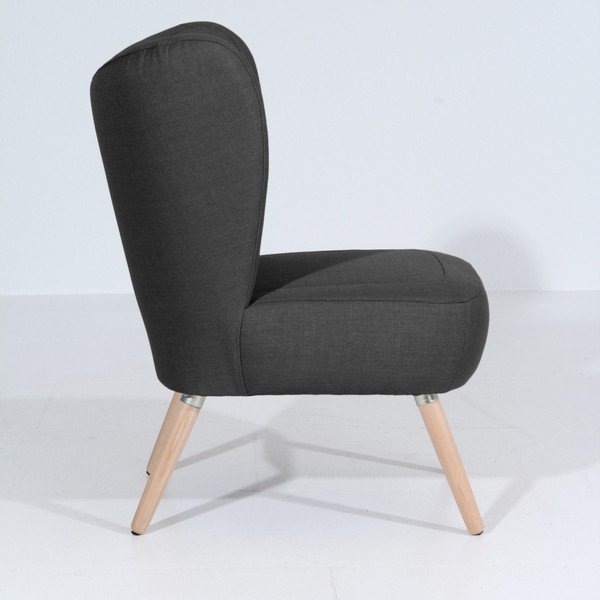 Czarny fotel Max Winzer Sari-image-2
