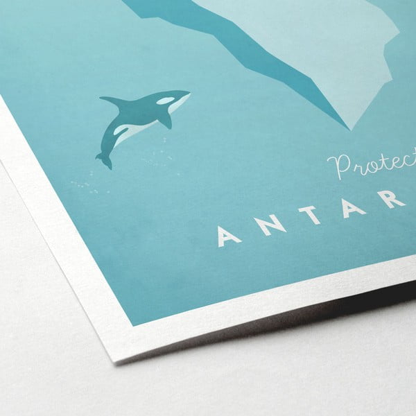 Plakat Travelposter Antarctica, A3-image-2