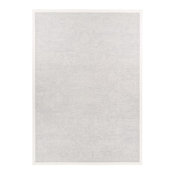 Biały dywan dwustronny we wzory Narma Palmse, 70x140 cm-image-4