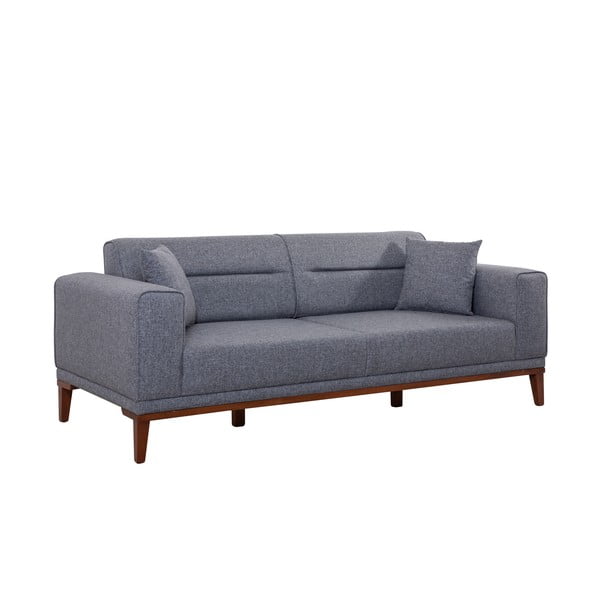 Ciemnoszara rozkładana sofa 223 cm Liones – Artie-image-2