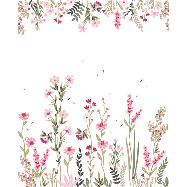Tapeta dziecięca 200 cm x 248 cm A Field Of Flowers – Lilipinso