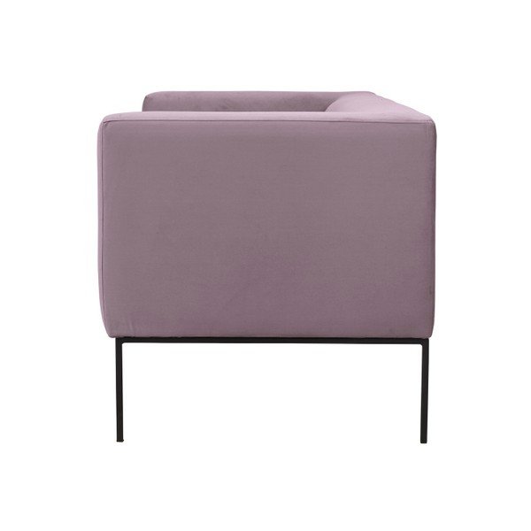 Jasnoróżowa aksamitna sofa Windsor & Co Sofas Neptune, 195 cm-image-3