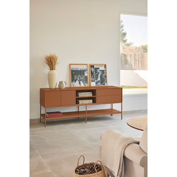 Ceglasta szafka pod TV 175x74x45 cm Platt – Teulat-image-1