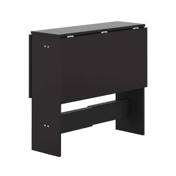 Rozkładany stół z czarnym blatem 76x28 cm Papillon – TemaHome-image-3