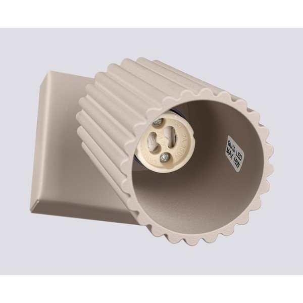 Szarobrązowa metalowa lampa punktowa 8x16 cm Gleam – Sollux-image-4