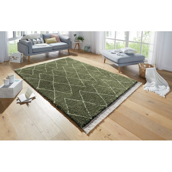 Zielony dywan Mint Rugs Jade, 120x170 cm-image-1