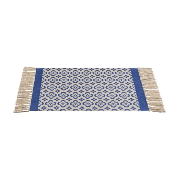 Niebiesko-beżowy dywanik łazienkowy 50x80 cm Presa – Wenko