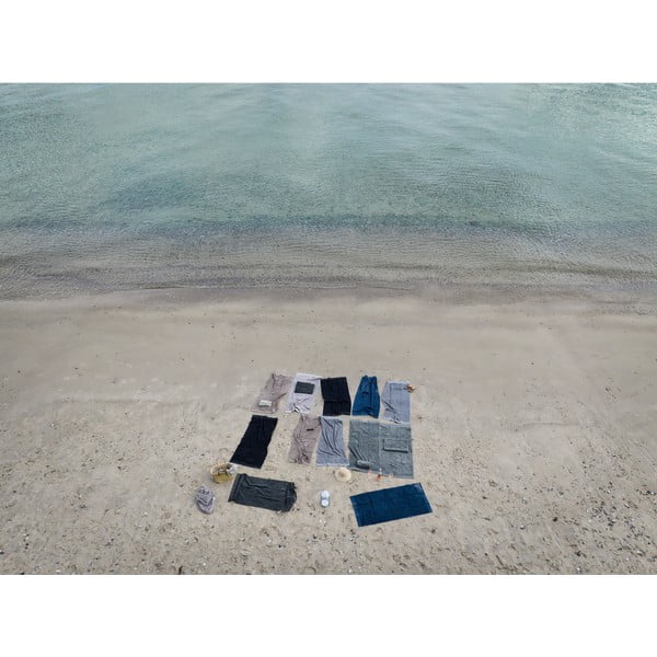 Szary bawełniany ręcznik kąpielowy 140x70 cm Classic − Zone-image-1