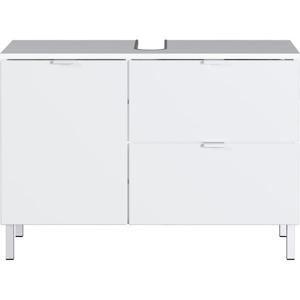 Biała szafka pod umywalkę Germania Mauresa, szer. 80 cm-image-2