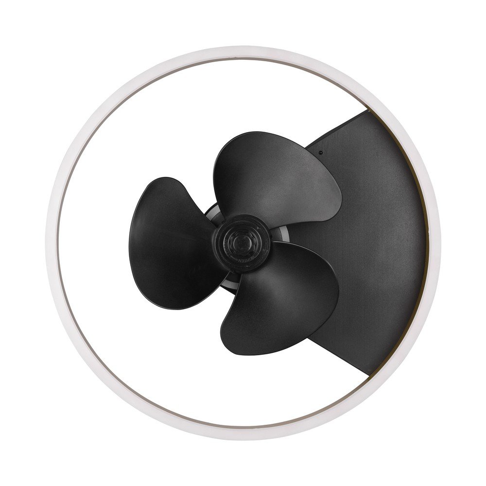 Lampa sufitowa LED w kolorze matowej czerni Borgholm – Reality (zdjęcie 7)
