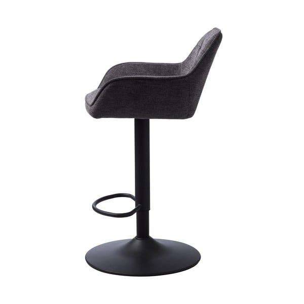 Ciemnoszary hoker z regulowaną wysokością Nolan – Unique Furniture-image-2