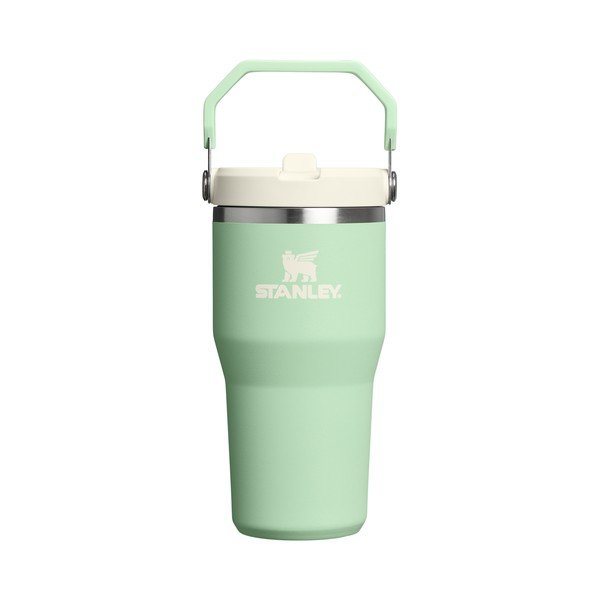 Szałwiowy termos ze stali nierdzewnej 600 ml IceFlow™ Flip Straw 2.0 Tumbler Pistachio – Stanley