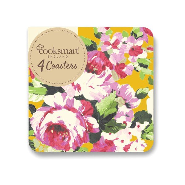 Zestaw 4 podkładek pod kubek Cooksmart Patchwork-image-1