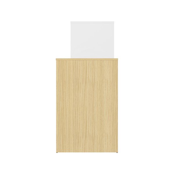 Biurko z blatem w dekorze dębu 130x50 cm Mitch – TemaHome-image-4
